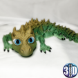 be2a.png Articulate Baby Dragon, print in place, no supports, toy