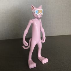 D5ACC3D1-F5D5-4CCA-8E8D-84813ECAE8AF.jpeg STL file Gutter Cat Gang・3D print model to download