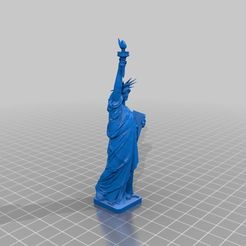 Statue_of_libertyV1.jpg Fichier STL gratuit Statue de la Liberté éditée : Livre・Objet pour impression 3D à télécharger, MrRicketts
