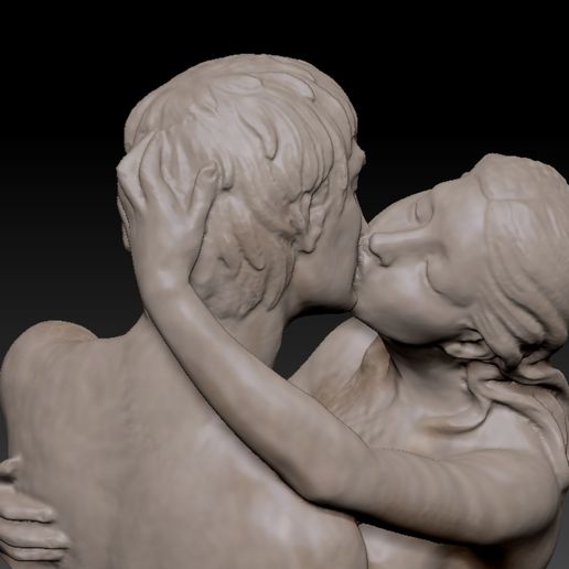 3.jpg Sculpture of two lovers by Santini