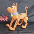 03-Scooby-Doo-FLEXYBLE.jpg STL file SCOOBY DOO FLEXYBLE FANART・Model to download and 3D print