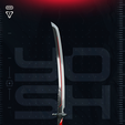 Katana-1.png Ficheiro STL da impressora 3D Katana de Deadpool Rivals