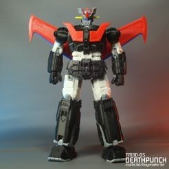Maz_Cults_1X1_202112.jpg STL file Deathpunch (Not Mazinger Z)・3D printing idea to download
