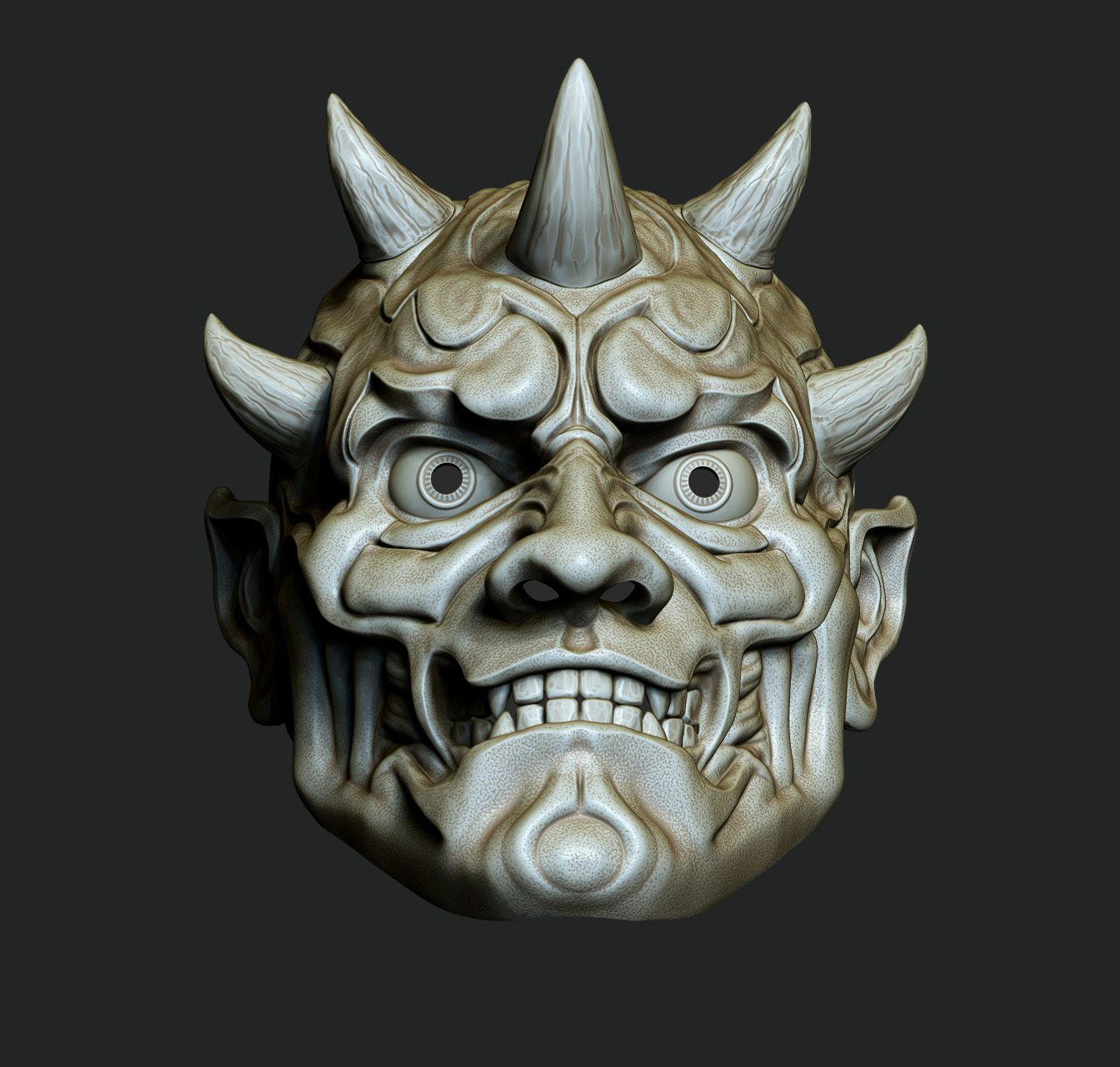 31.jpg OBJ file Darth Maul Mask Crime Lord Star Wars Sith Lord 3D print model・3D print model to download, Maskitto