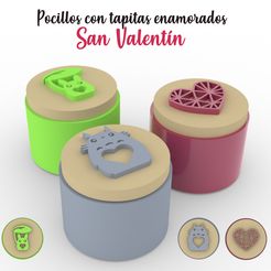 diseños-tapitas-enamorados.jpg Pocillos with tapas in love