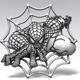 Spiderman bas-relief fr 2.0.jpg Spiderman bas-relief 2 CNC