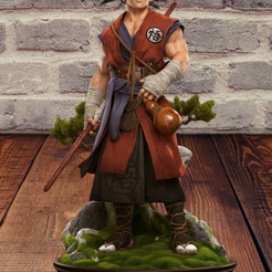 Son_Goku-Dragon_Ball__1.png 3D file 3D STL Goku Dragon Ball・3D printing design to download