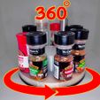 A_final_small.jpg Kitchen Rotating Spice Rack