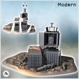 2.jpg Modern guard post with metal containers and high-mounted machine gun (1) - Cold Era Modern Warfare Conflict World War 3 RPG  Post-apo WW3 WWIII