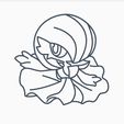 gardevoirsubir1.jpg Gardevoir Pokemon Anime Chibi Cookie Cutter Free