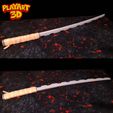 3.jpg Archivo 3D KATANA COLAPSABLE - INOSUKE - CAZADOR DE DEMONIOS - (IMPRIMIR EN EL LUGAR + VERSIÓN DE MONTAJE)・Modelo para descargar y imprimir en 3D