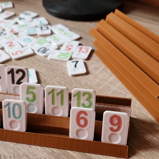 ♟ Rummikub・Free STL File for 3D printing and CNC machining - Laser ...