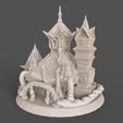 4.jpg STL file SACRED TEMPLE or TREE HOUSE・3D printable model to download