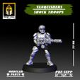 yy (ZS | VANQUISHERS | Hr ) Sie wry) a) OKNIGHT SOUL Studio f/f 33 MM MODULAR PRE-SUPP w PARTS & aS 7, aS Vanquishers Shock Troops