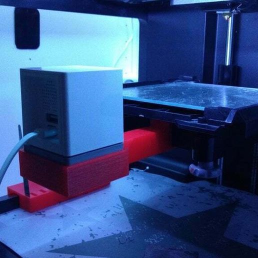 Flashforge Finder Xiaomi Xiaofang Bed Mount - 3D model önizlemesi