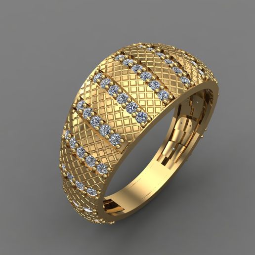WOMEN RING - 3DM RENDER DETAIL 3D PRINT MODEL - 3D model