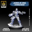 yy it SCIONS OF WAR ij \ COMMANDER KNIGHT $OUL// Studio jy 35 MM be DIY PRE-SUPP w PARTS & 7 aS Scions of War: Delta One