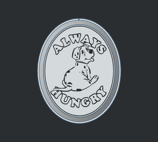 Always Hungry - Freshie Mold Housing 3D model