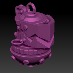 JINX-bomb.png OBJ file JINX SHARKBOMB LEAGUE OF LEGEND ARCANE COSPLAY・3D printable model to download