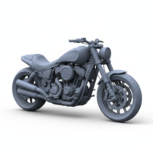 Confederate Hellcat racing motorcycle STL, motorcycle with rider STL, futuristic motorcycle STL, vintage motorcycle STL, FDM friendly motorcycle, steampunk motorcycle STL, motorcycle 3D model, 1:24 motorcycle, motorcycle scale model, motorcycle RC scale,