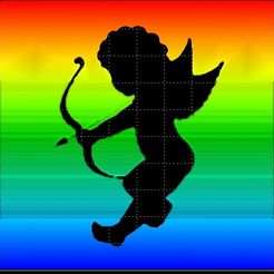 Cults cupido.jpg Free STL file Cupido and heart box・3D print design to download