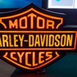 20220119_162549.jpg Datei STL Harley Davidson Logo Multicolor herunterladen • Modell für den 3D-Druck, bochtele