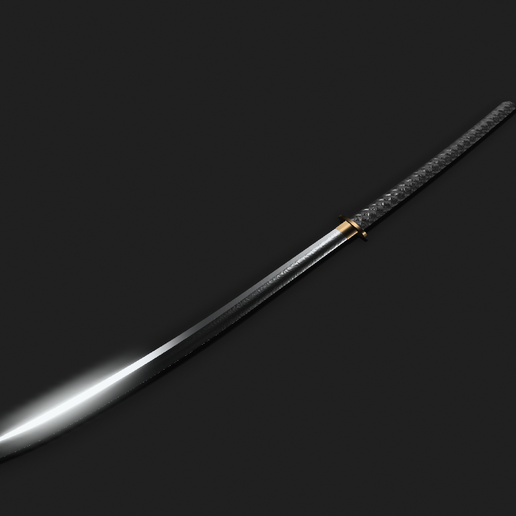 Japanese Odachi Sword (Prop Sword) 3D model