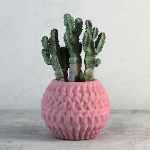 3D Printable Vase - Flower Pot / Planter g07