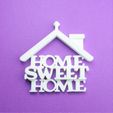 HomeSweetHomeHouseWineBottleTag3DPrintPhoto-(2).jpg Wine Bottle Gift Tag - Home Sweet Home