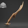 Daedric_Dagger_Render_Bronze.jpg Daedric Dagger Skyrim Life Size Prop STL