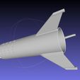 space-x-bfr-starship-film-canister-rocket-printable-toy-3d-model-obj-mtl-3ds-dxf-stl-dae-sldprt-sldasm-slddrw-8.jpg Space X BFR Starship Film Canister Rocket Printable Toy