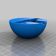 Magic_8_ball_Bottom_magnetic.png Descargar archivo STL gratis Bola 8 mágica • Modelo para la impresora 3D, fhogphil