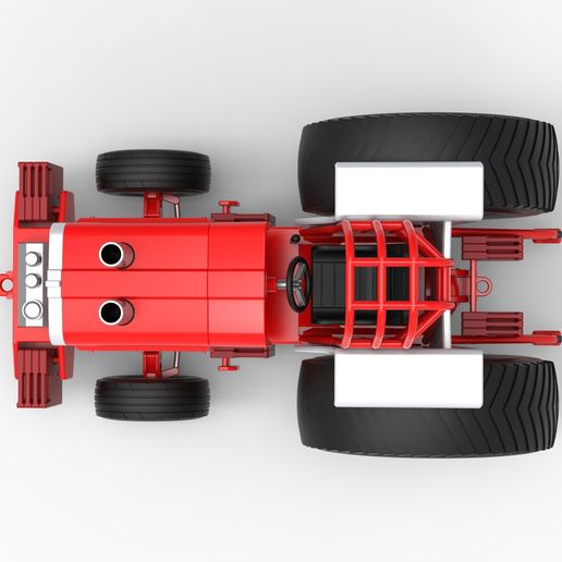 9.jpg Fun short Pro Stock Pulling Tractor Version 4 Scale 1:25