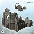 1-PREM-B19.jpg Modern urban ruins pack No. 2 - Modern WW2 WW1 World War Diaroma Wargaming RPG