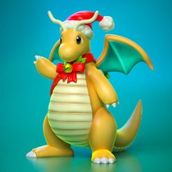 dargonite.jpg christmas dragonite