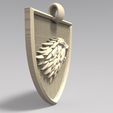 Stark pendant .2.jpg Game of thrones Stark pendant
