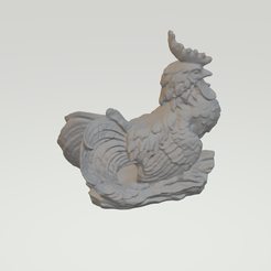 1.png Datei STL Hahn 3D-Druckmodell・Design für 3D-Drucker zum herunterladen