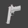 19112.png Springfield Armory 1911 Essex Real Size 3D Gun Mold