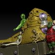 ScreenShot271.jpg Archivo 3D STAR WARS .STL Salacious Crumb .3D ACTION FIGURE .OBJ KENNER STYLE.・Modelo imprimible en 3D para descargar