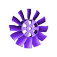 70 mm EDF Propeller.stl 70 mm Variable Nozzle EDF V1.0