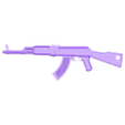 AK 47.stl AK-47 KeyChain