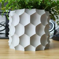 Mig4IMG_20230812_110121.jpg Free STL file Anti-sphere Plant pot and Planter - Vase mode design・Template to download and 3D print