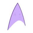 Trek Gate Apophis Delta.stl Stargate Trek Badge