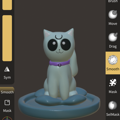 B5D7AD43-50A4-4133-A9C2-8DF327DEA202.png Free OBJ file Kitty・3D printing model to download