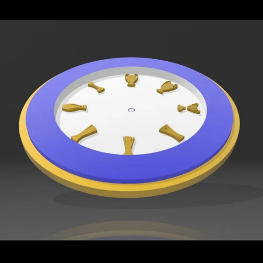 CHELSEA 25. THEME CLOCK - 3D model önizlemesi