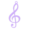 Chiave di violinoV1.stl Music notes assortment