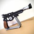 Mandalorian Blaster (3).jpg The Mandalorian / Deluxe Blaster 3D Model Kit w Display Base