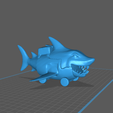3.png Hexgill the Lane Shark Courier DOTA 2 3D Model