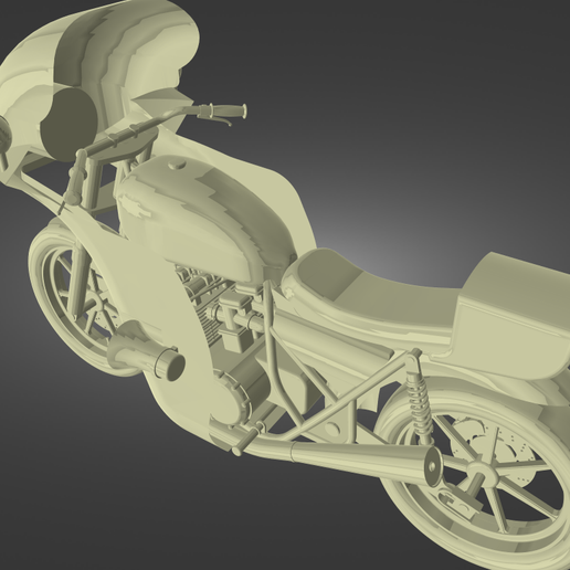 🏍️ Kawasaki MFP1100 Mad Max Goose・ STL File for ・Cults