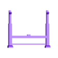 supportBack.stl Weight Bench and Weights (1:18 scale)